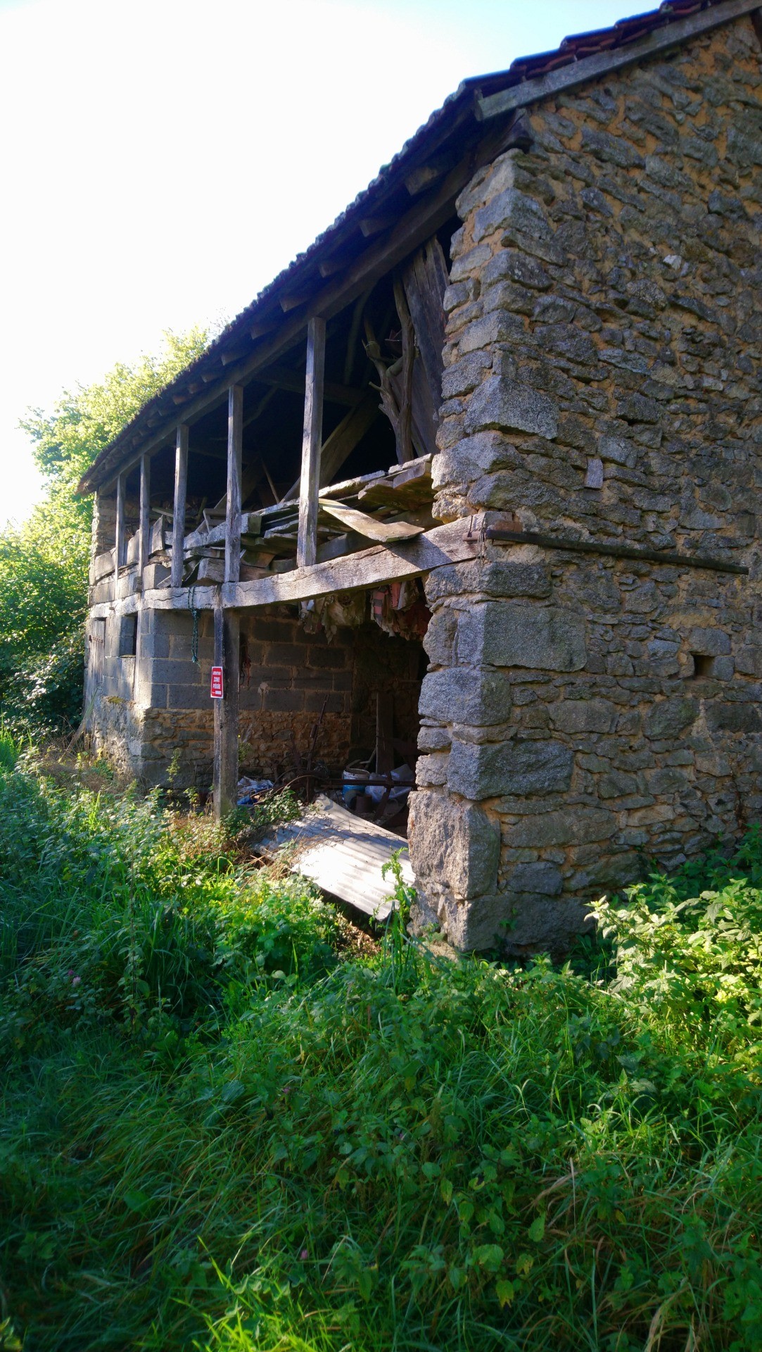 Abandoned French Barn