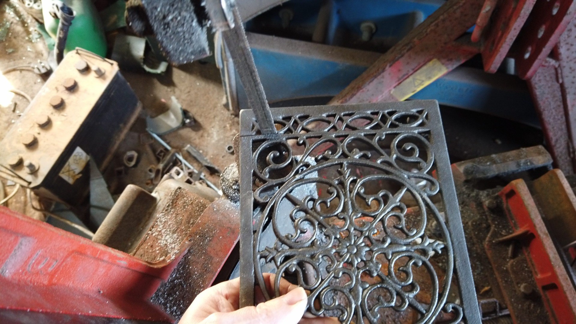 Cast Iron Grate