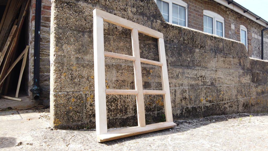 Oak Window Assembled