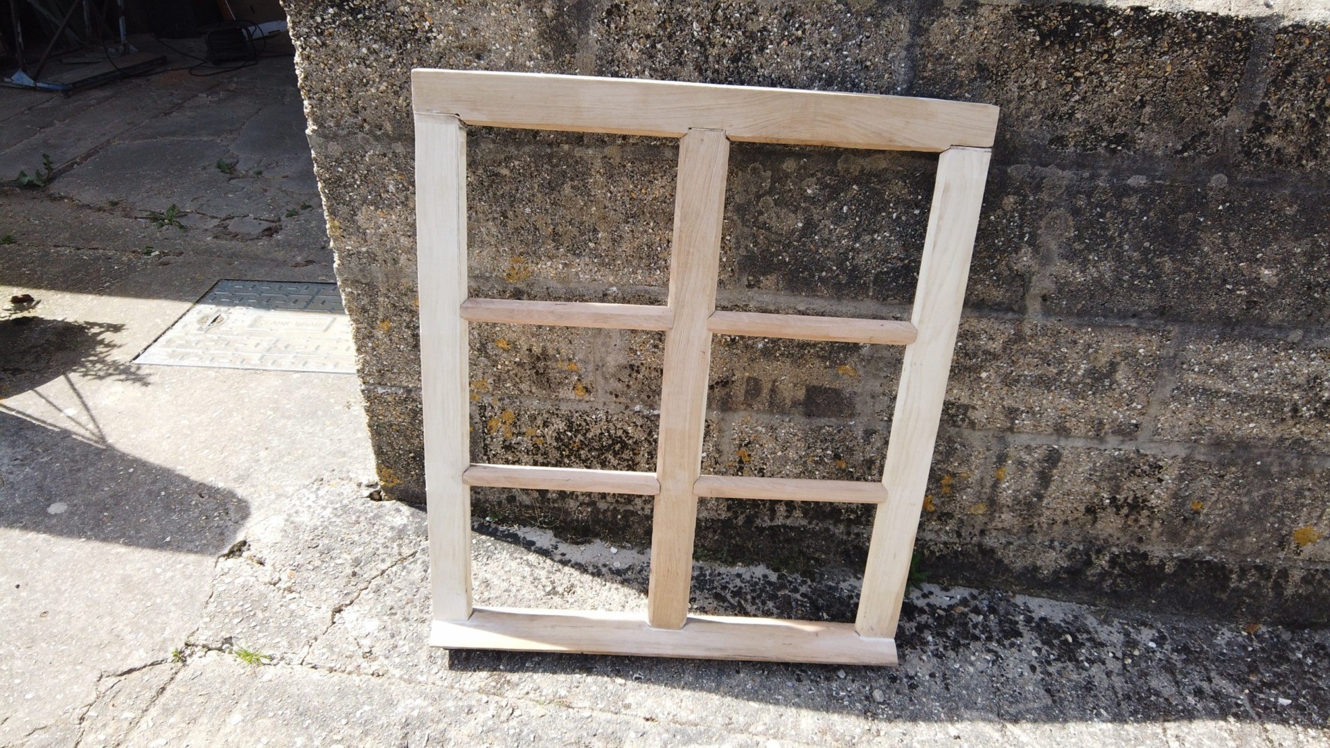 Oak Window Assembled