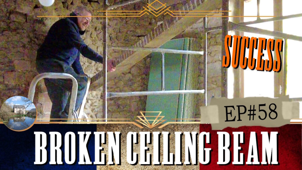 Surviving a Broken Ceiling Beam: Our DIY Success Story!