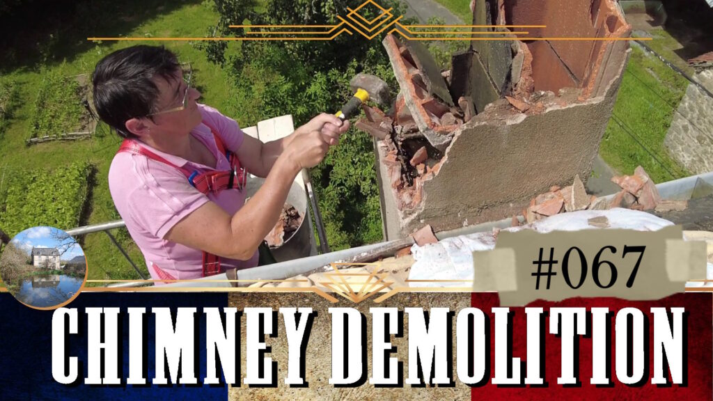 Chimney Demolition, Down it comes!